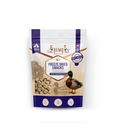Freeze Dried Meat Snacks Duck - liofilizowane smaczki z mięsa kaczki