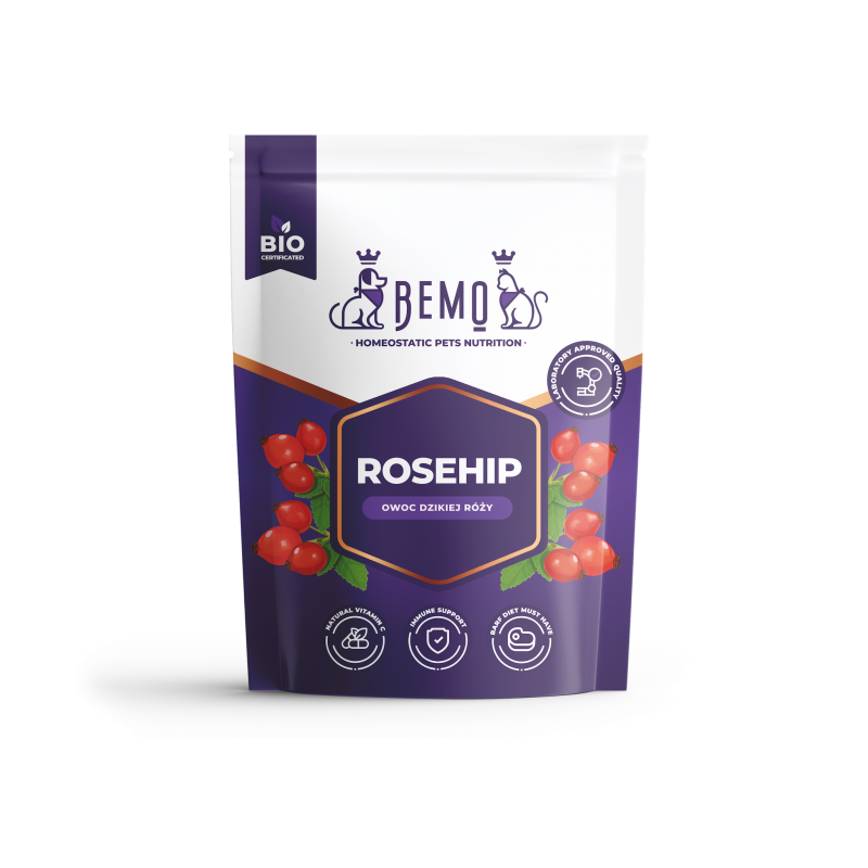 Bemo Rosehip - owoc dzikiej róży dla psa i kota