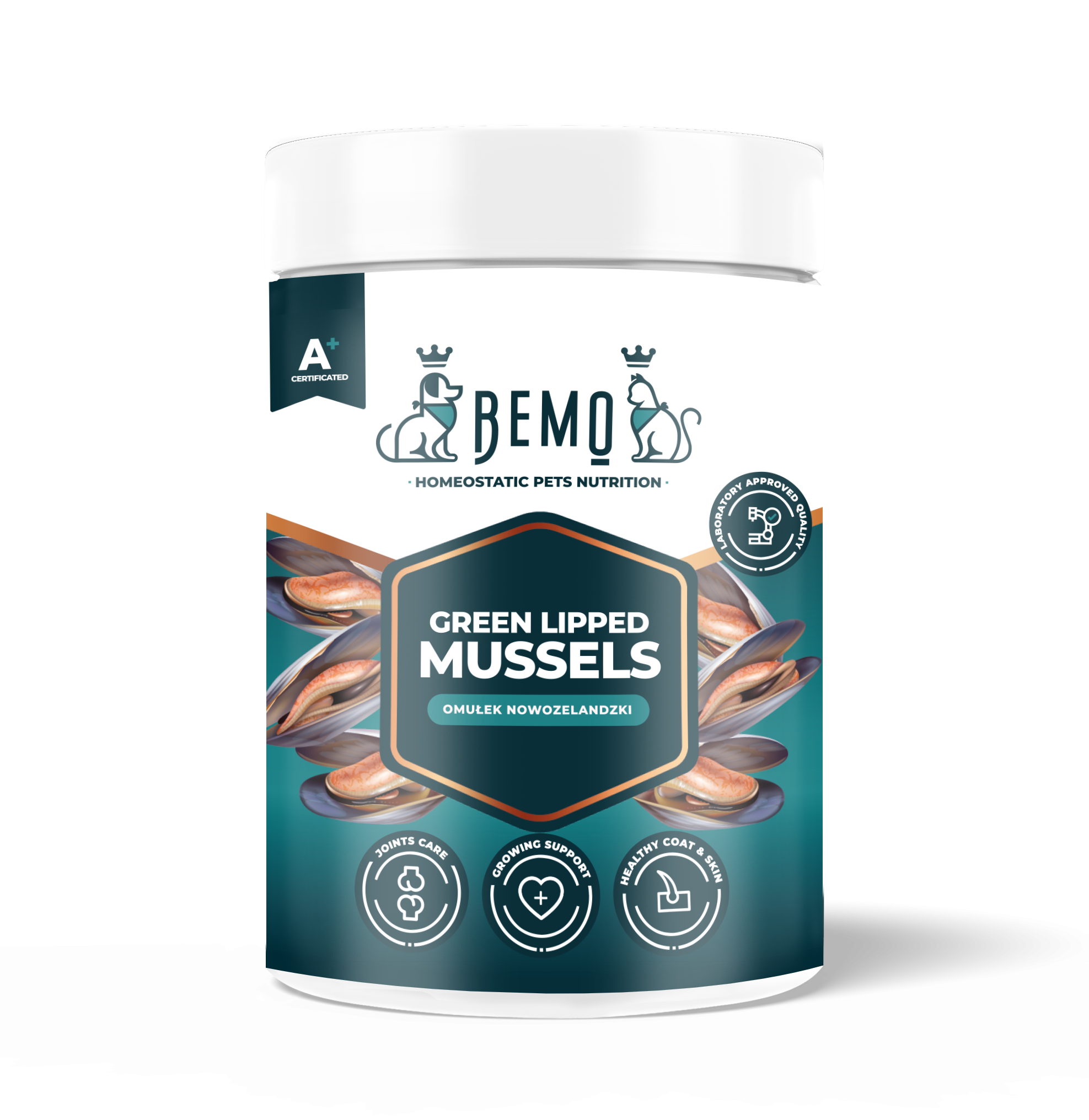 Bemo Green Lipped Mussels - małż nowozelandzki dla psa i kota