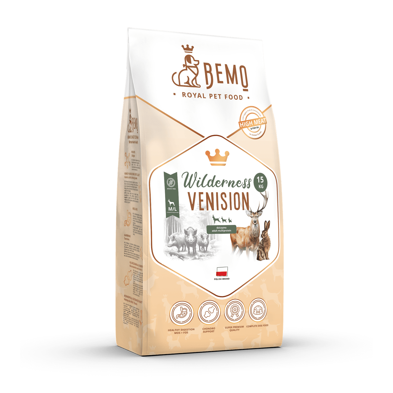 Bemo Wilderness Venision - karma sucha dla psa z dziczyzną