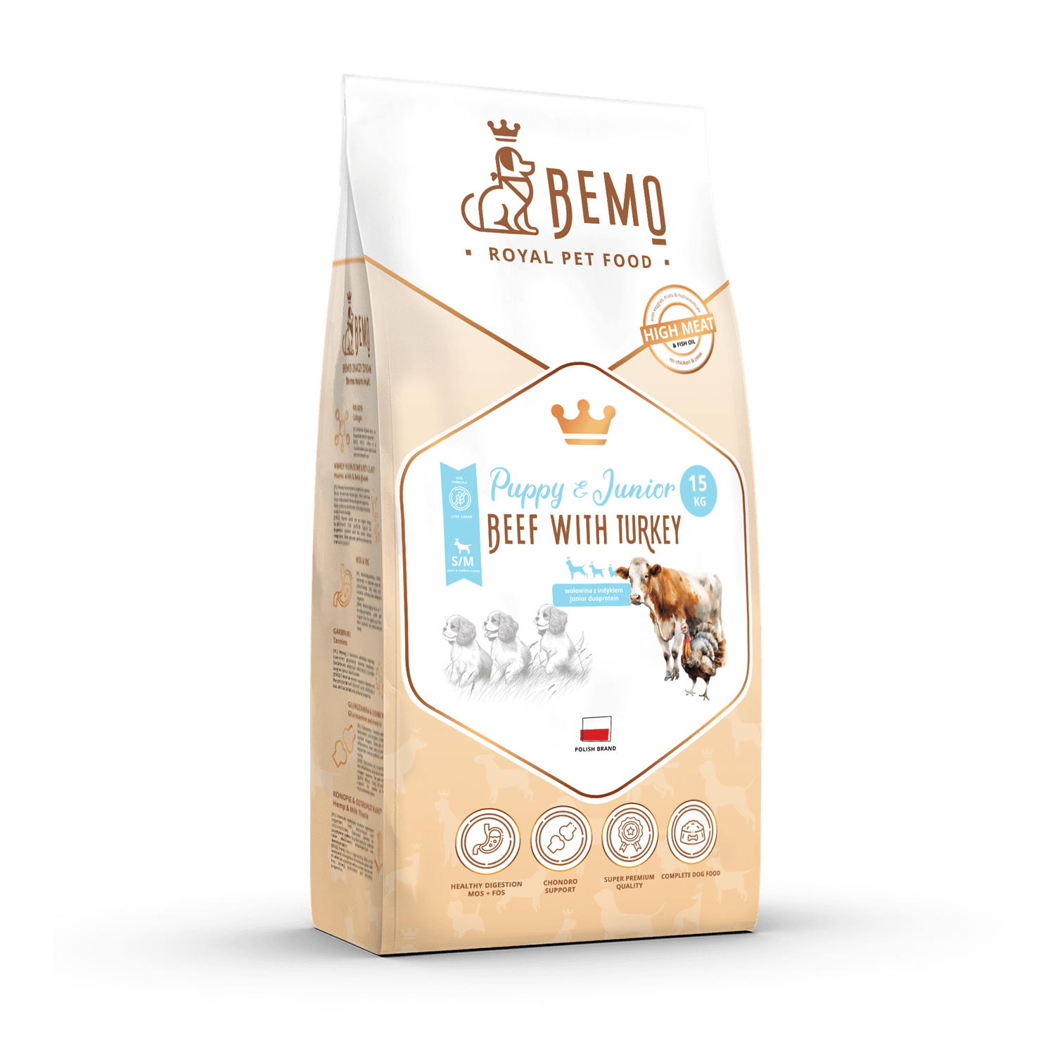 Bemo Junior - naturalna karma dla psów do 2 roku życia