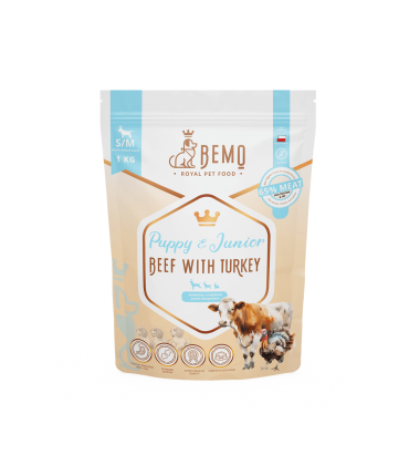 Bemo Junior - naturalna karma dla psów do 2 roku życia