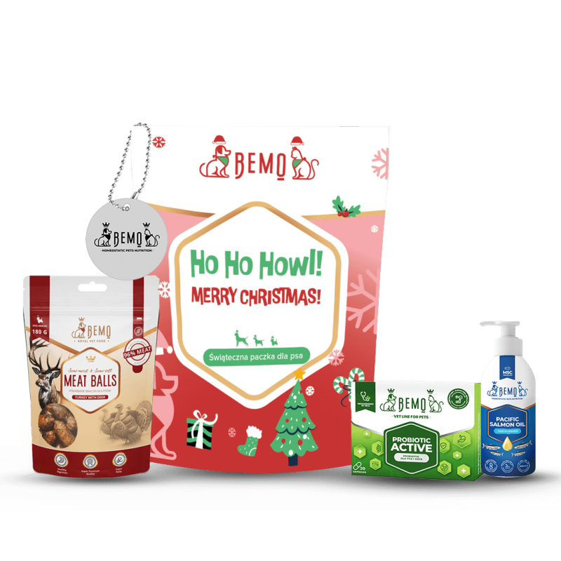 Bemo Ho Ho Howl - świąteczna paczka dobroci dla pupila