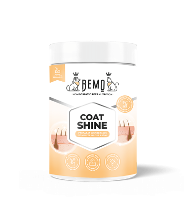 Bemo Coat Shine - suplement wspierający kondycję sierści psów