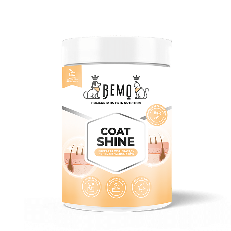 Bemo Coat Shine - suplement wspierający kondycję sierści psów