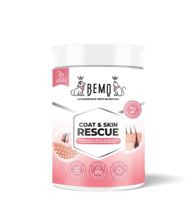Bemo Coat & Skin Rescue - wsparcie skóry i sierści psów z alergią