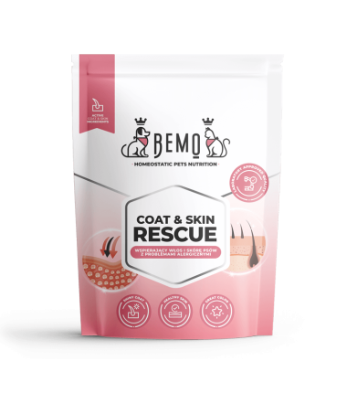 Bemo Coat & Skin Rescue - wsparcie skóry i sierści psów z alergią