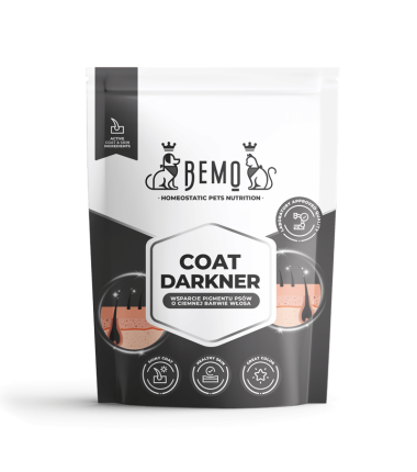 Bemo Coat Darkner - suplement intensyfikujący ciemną barwę sierści psów