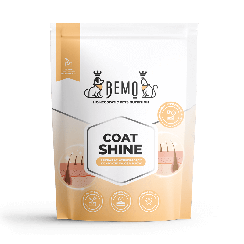 Bemo Coat Shine - suplement wspierający kondycję sierści psów